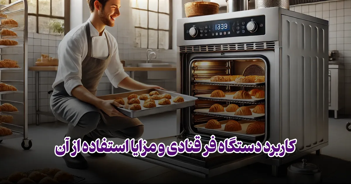 کاربرد دستگاه فر قنادی و مزایا استفاده از آن فود تجهیز